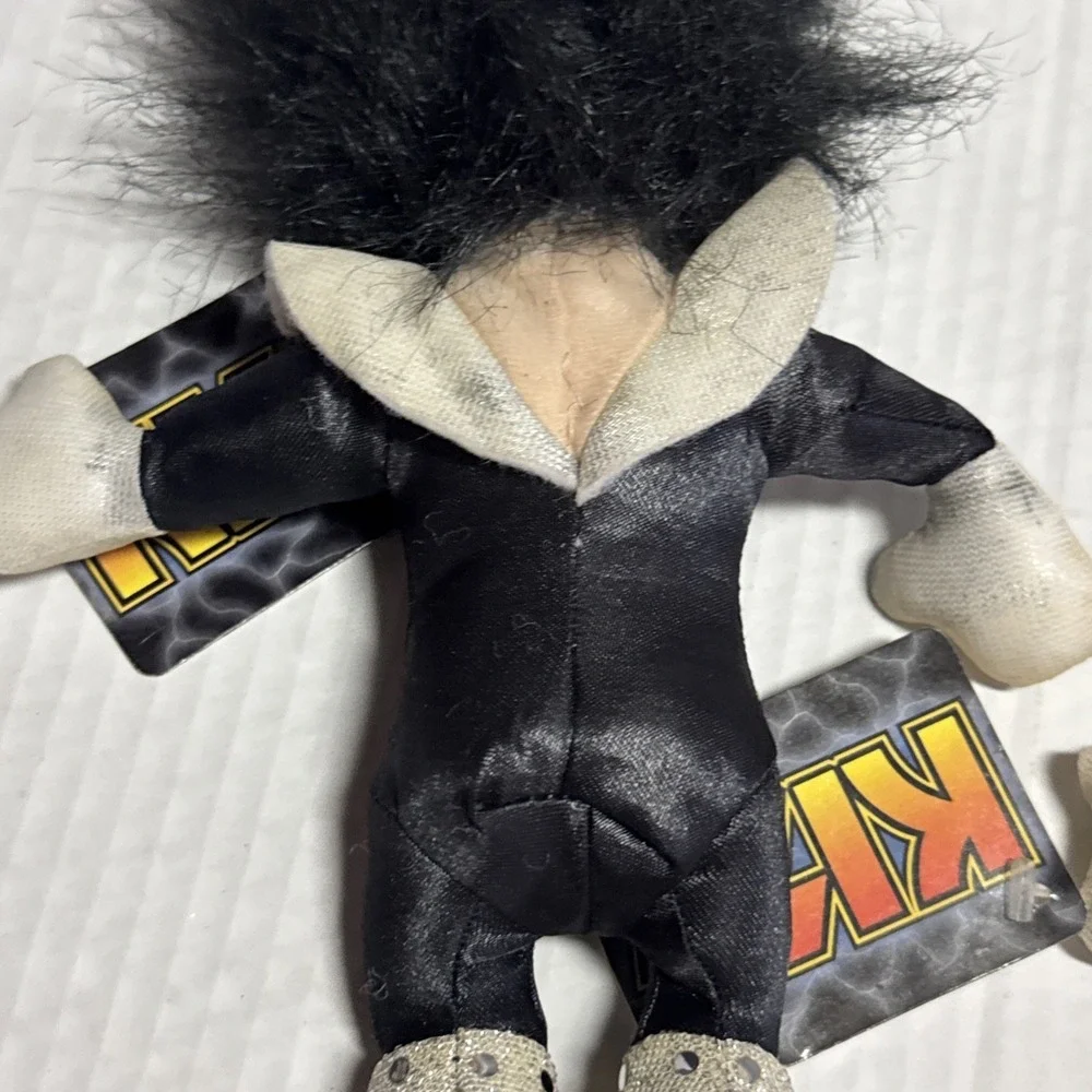 Toy Factory KISS Plush Dolls Spaceman & Demon 2002 with Tags